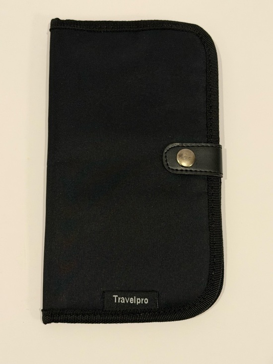 Travelpro Handbags - Travelpro Black Snap Travel Document Organizer